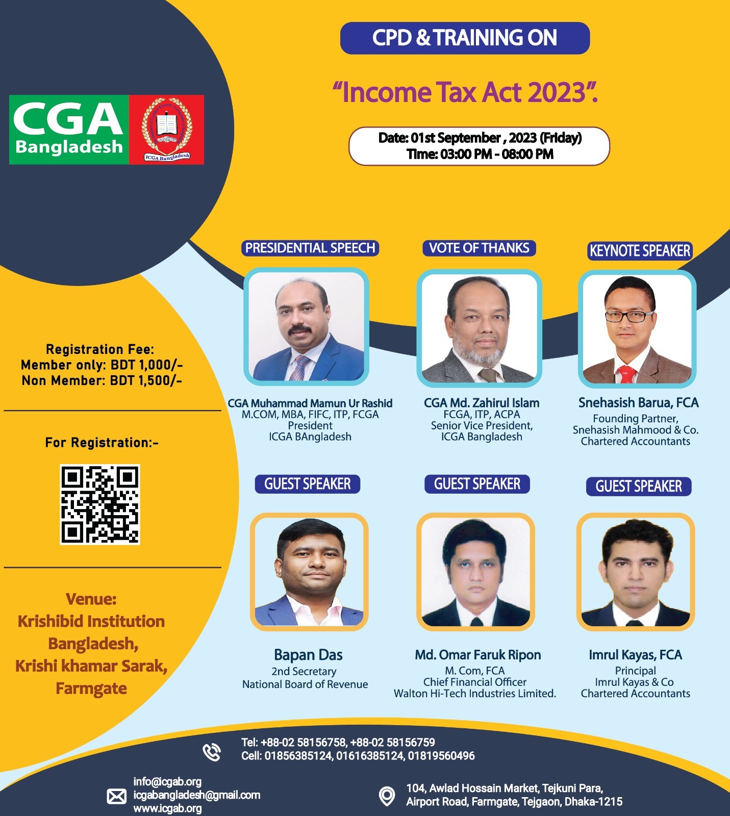  Income Tax Act 2023 ICGAB